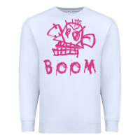 White arcane league of legends jinx boom Premium Sweatshirt - linhVisuals