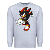 Heather Grey Shadow The Hedgehog Premium Sweatshirt - linhVisuals