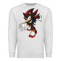 Oatmeal Heather Shadow The Hedgehog Premium Sweatshirt - linhVisuals