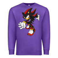 Purple Shadow The Hedgehog Premium Sweatshirt - linhVisuals
