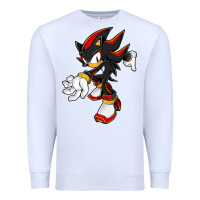 White Shadow The Hedgehog Premium Sweatshirt - linhVisuals
