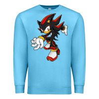 Ocean Blue Shadow The Hedgehog Premium Sweatshirt - linhVisuals