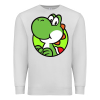 Dove Grey Yoshi Anime Premium Sweatshirt - linhVisuals