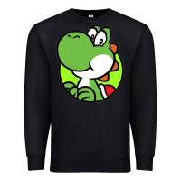 Black Yoshi Anime Premium Sweatshirt - linhVisuals