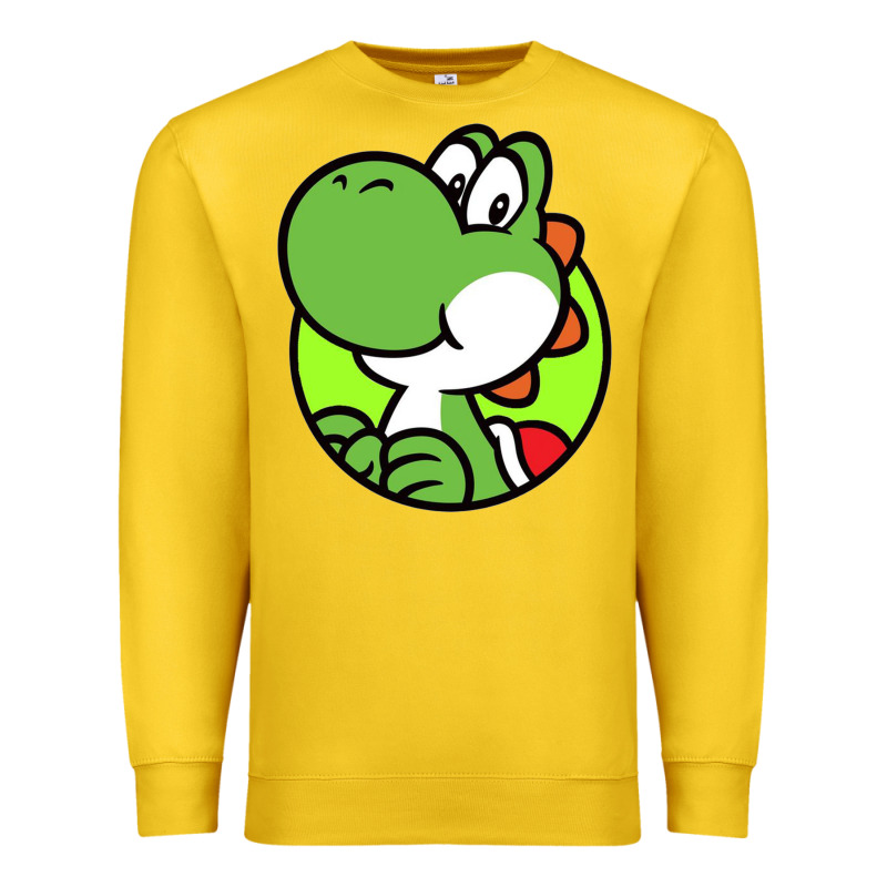 Yoshi Anime Premium Sweatshirt by linhVisuals | Teevron