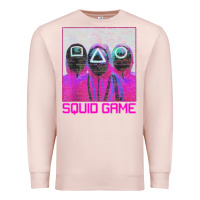 Pale Pink spoky squids games Premium Sweatshirt - linhVisuals