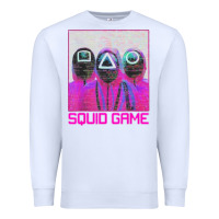 White spoky squids games Premium Sweatshirt - linhVisuals