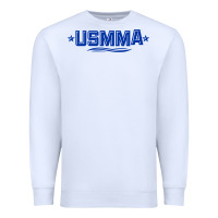 White The usmma mariners Premium Sweatshirt - linhVisuals
