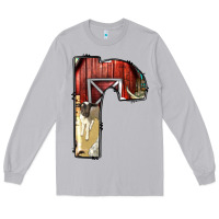Moon Dust farm life alphabet lowercase letters r Long Sleeve Tee - BundleAndBundleShop