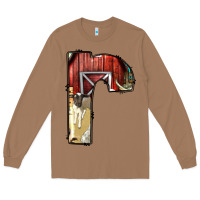 Toasted Coconut farm life alphabet lowercase letters r Long Sleeve Tee - BundleAndBundleShop