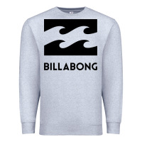 Heather Grey billabong Premium Sweatshirt - linhVisuals