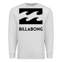 Dove Grey billabong Premium Sweatshirt - linhVisuals