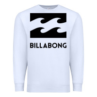 White billabong Premium Sweatshirt - linhVisuals