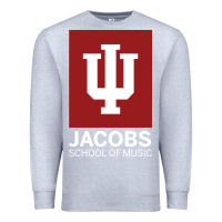 Heather Grey jacobs, school of music Premium Sweatshirt - linhVisuals