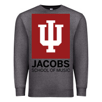Charcoal Heather jacobs, school of music Premium Sweatshirt - linhVisuals