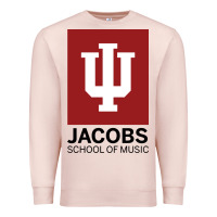 Pale Pink jacobs, school of music Premium Sweatshirt - linhVisuals