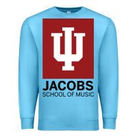Ocean Blue jacobs, school of music Premium Sweatshirt - linhVisuals