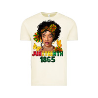 Vintage Arctic juneteenth 1865 black woman Vintage Tee - FaDigitalArtStudio