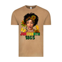 Vintage Camel juneteenth 1865 black woman Vintage Tee - FaDigitalArtStudio
