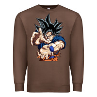 Chestnut goku utra instinct Premium Sweatshirt - linhVisuals