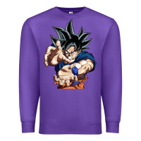 Purple goku utra instinct Premium Sweatshirt - linhVisuals