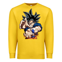 Lemon goku utra instinct Premium Sweatshirt - linhVisuals
