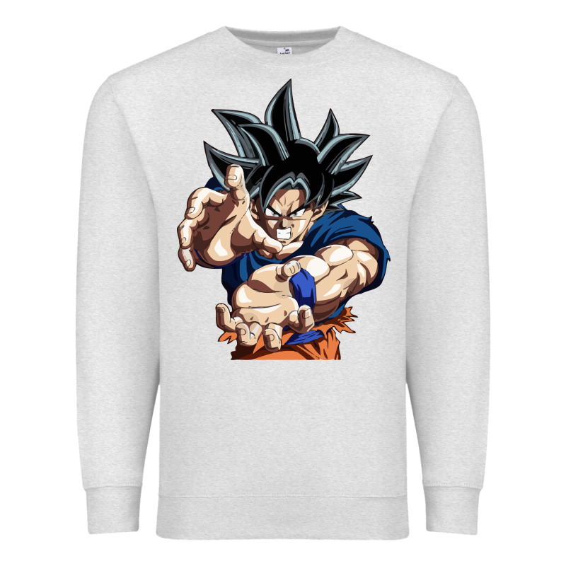 Goku Utra Instinct Premium Sweatshirt by linhVisuals | Teevron