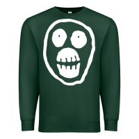 Sports Green the mighty boosh monkey skull Premium Sweatshirt - linhVisuals