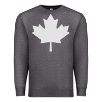 Charcoal Heather canada maple Premium Sweatshirt - linhVisuals