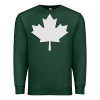 Sports Green canada maple Premium Sweatshirt - linhVisuals