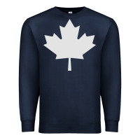 Navy canada maple Premium Sweatshirt - linhVisuals
