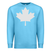 Ocean Blue canada maple Premium Sweatshirt - linhVisuals