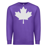 Purple canada maple Premium Sweatshirt - linhVisuals