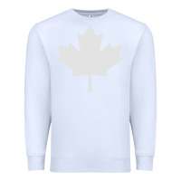 White canada maple Premium Sweatshirt - linhVisuals