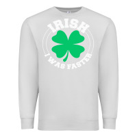 Dove Grey irish i was faster Premium Sweatshirt - linhVisuals