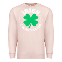 Pale Pink irish i was faster Premium Sweatshirt - linhVisuals