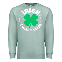 Seafoam irish i was faster Premium Sweatshirt - linhVisuals