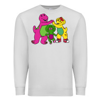 Dove Grey barney legendary Premium Sweatshirt - linhVisuals