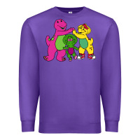 Purple barney legendary Premium Sweatshirt - linhVisuals