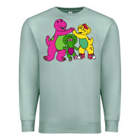 Seafoam barney legendary Premium Sweatshirt - linhVisuals