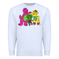 White barney legendary Premium Sweatshirt - linhVisuals