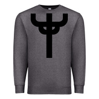 Charcoal Heather red-judas-priest cross Premium Sweatshirt - linhVisuals
