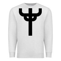 Oatmeal Heather red-judas-priest cross Premium Sweatshirt - linhVisuals