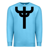 Ocean Blue red-judas-priest cross Premium Sweatshirt - linhVisuals