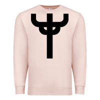 Pale Pink red-judas-priest cross Premium Sweatshirt - linhVisuals
