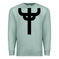 Seafoam red-judas-priest cross Premium Sweatshirt - linhVisuals