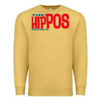 Antique Gold the hippos - heads are gonna roll Premium Sweatshirt - linhVisuals
