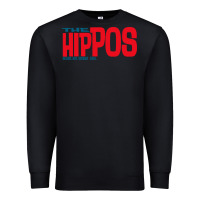 Black the hippos - heads are gonna roll Premium Sweatshirt - linhVisuals