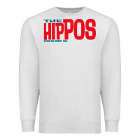 Oatmeal Heather the hippos - heads are gonna roll Premium Sweatshirt - linhVisuals