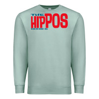 Seafoam the hippos - heads are gonna roll Premium Sweatshirt - linhVisuals